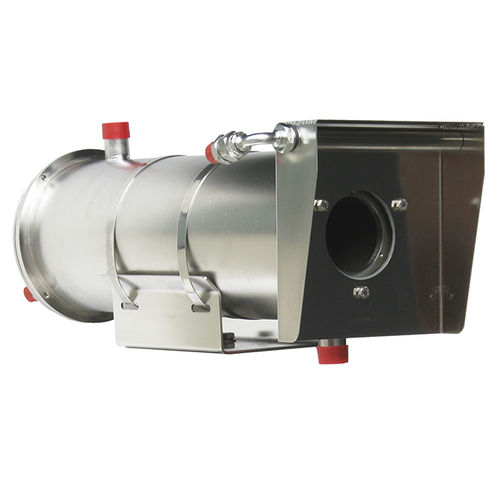 Enceinte pour caméra - ACQ07X200 - TELEA TECNOVISION SRL - cylindrique / en acier inox / pour haute température