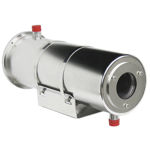 Enceinte pour caméra - ACQ07X100 - TELEA TECNOVISION SRL - cylindrique / en acier inox / pressurisée