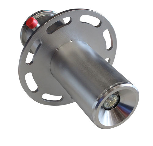 Enceinte à bride - SON01X3ALAMP_F - TELEA TECNOVISION SRL - cylindrique / en acier inox / pour source lumineuse
