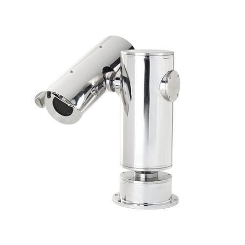 Enceinte pour caméra - PTZ250-CR/230 - TELEA TECNOVISION SRL - à bride / cylindrique / en acier inox