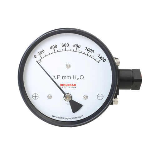 Manomètre différentiel - 300 DGC - Hirlekar Precision Instruments, Pune - à cadran / à bride / NPT 1/4
