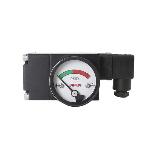 Manomètre différentiel - 320 DGC - Hirlekar Precision Instruments, Pune - à cadran / NPT 1/8 / en verre