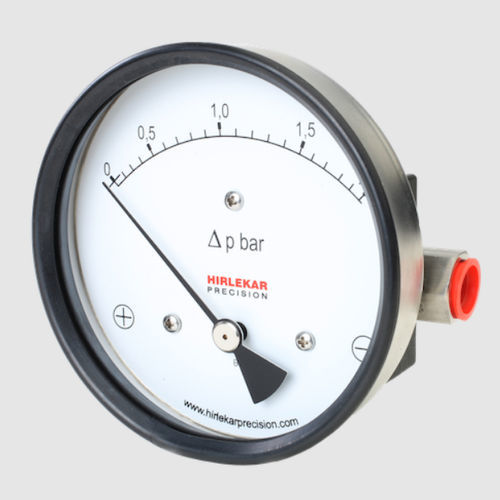 Manomètre différentiel - DX 10 - Hirlekar Precision Instruments, Pune - analogique / à bride / NPT 1/4