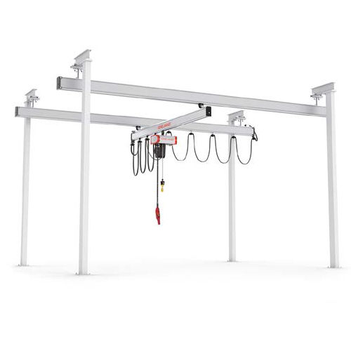 Pont roulant en aluminium - KBK  - Konecranes - monopoutre / pour manipulateur / avec système de levage léger
