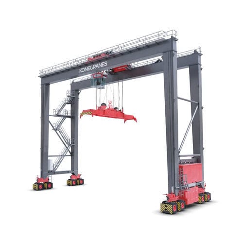 Portique sur pneus - RTG - Konecranes - pour container / bipoutre / pour fortes charges