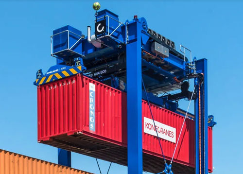 Chariot cavalier pour container - A-STRAD - Konecranes - électrique / pour charges lourdes