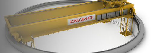 Grue fixe - Konecranes - pour façade d'immeuble / pour la maintenance / de levage