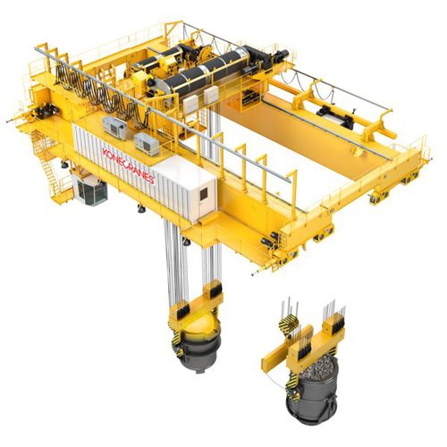 Pont roulant sur mesure - Konecranes - bipoutre