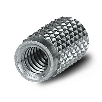 Insert fileté - 1024AA-5SS - Yardley Products - en inox / rond / de surmoulage