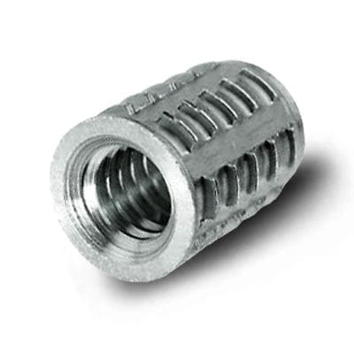 Insert fileté - 1024S9-12SS - Yardley Products - en inox / rond / pour le plastique