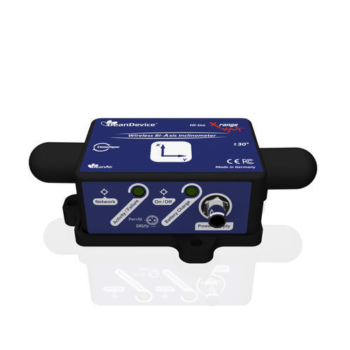 Inclinomètre 2 axes - HI-INC XRange - BeanAir GmbH - numérique / sans fil / capacitif