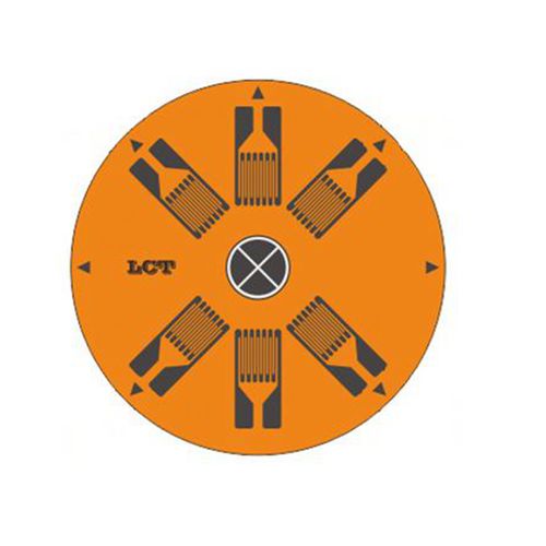 Jauge de contrainte résistive - CF120-1CD-B - Xiamen Loadcell Technology Co.,Ltd. - de type rosette / delta / pour analyse des contraintes