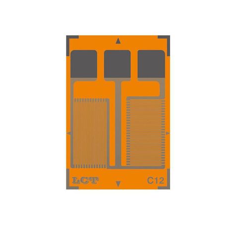 Jauge de contrainte résistive - CF350-2BB-B(XX)C## - Xiamen Loadcell Technology Co.,Ltd. - biaxiale à deux grilles / de type rosette / de haute précision