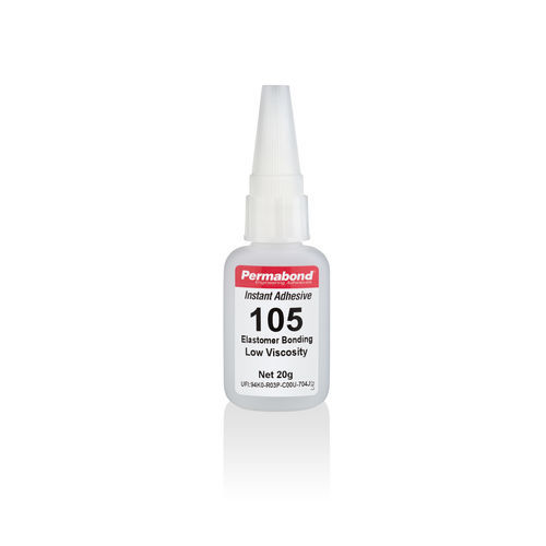 Colle cyanoacrylate - 105 - Permabond - pour caoutchouc / pour plastique / pour métal