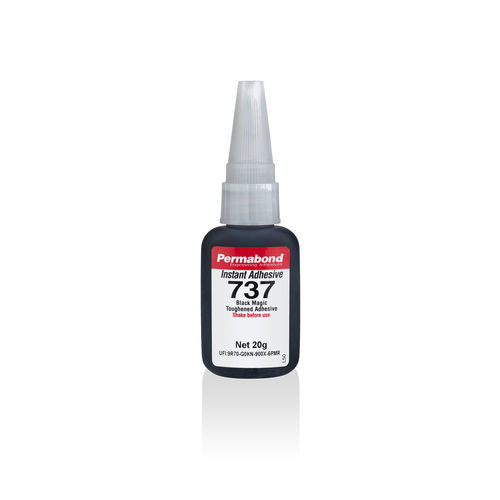 Colle cyanoacrylate - 737 - Permabond - pour plastique / pour métal / monocomposant