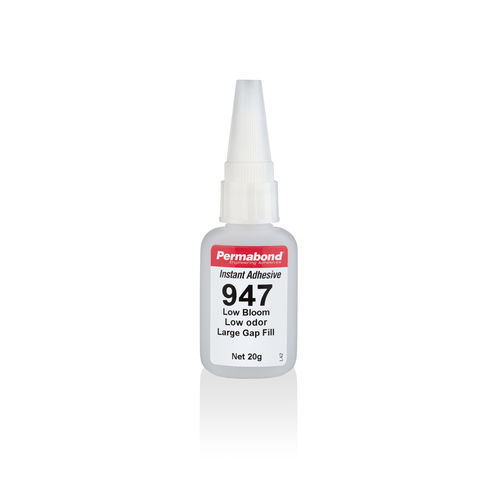Colle cyanoacrylate - 947 - Permabond - pour thermoplastique / pour plastique / pour aluminium