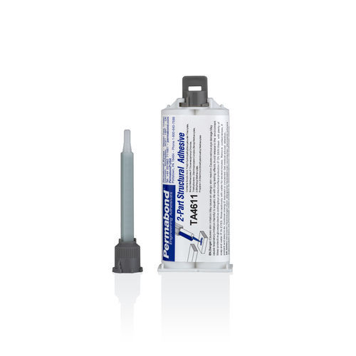 Colle acrylique - TA4611 series - Permabond - pour le plastique / pour matériaux composites / pour métal
