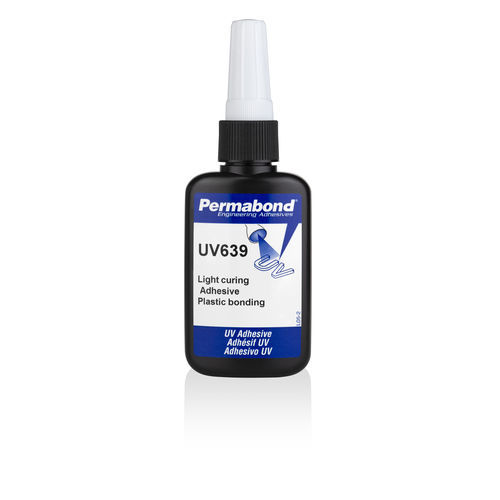 Colle méthacrylate - UV639 - Permabond - pour le plastique / pour verre / pour métal