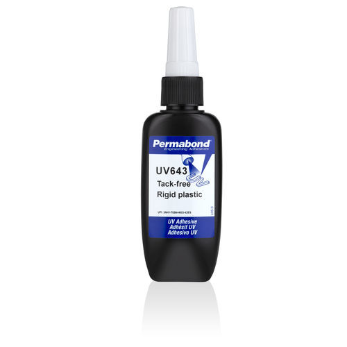 Colle acrylique - UV643 - Permabond - pour verre / pour métal / monocomposant