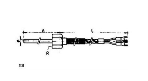 Sonde de température RTD - 113 - MESEL S.L - au silicium / Pt100 / Pt1000