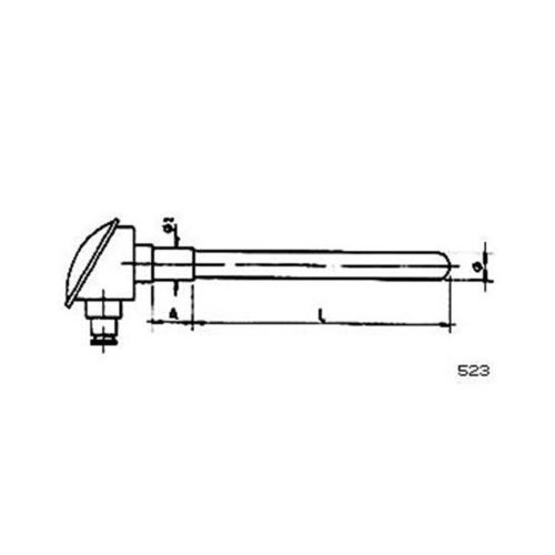 Sonde de température RTD - 523 - MESEL S.L - Pt100 / Pt1000 / thermocouple type J