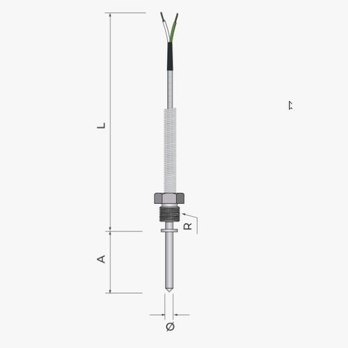 Sonde de température RTD - 112 - MESEL S.L - Pt100 / Pt1000 / thermocouple type J