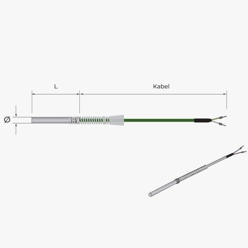 Sonde de température RTD - 121 - MESEL S.L - Pt100 / Pt1000 / thermocouple type J