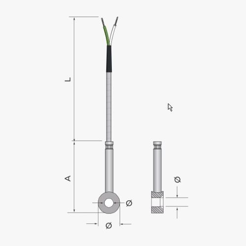Sonde de température Pt100 - 311 - MESEL S.L - Pt1000 / thermocouple type J / thermocouple type K