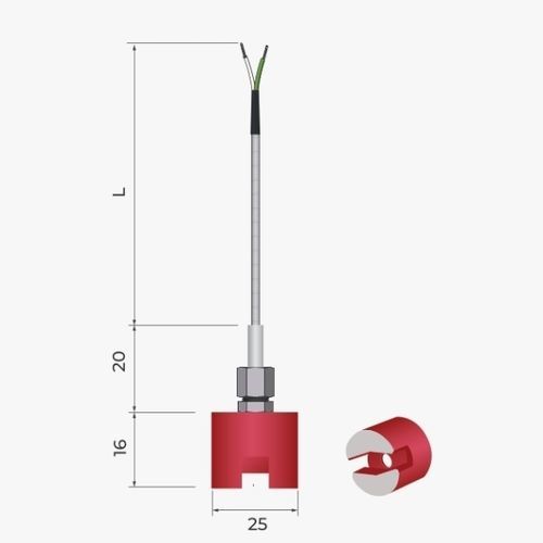 Sonde de température Pt100 - 314 - MESEL S.L - Pt1000 / thermocouple type J / thermocouple type K