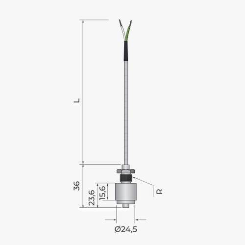 Sonde de température RTD - MODELO 326 - MESEL S.L - au silicium / Pt100 / Pt1000