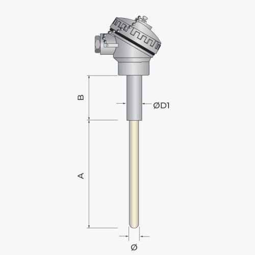 Sonde de température RTD - MODELO 522 - MESEL S.L - Pt100 / Pt1000 / thermocouple type J