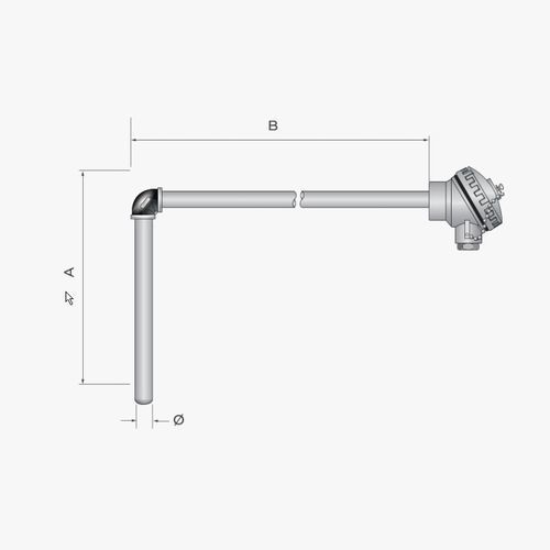Sonde de température Pt100 - 621 - MESEL S.L - Pt1000 / thermocouple type J / thermocouple type K