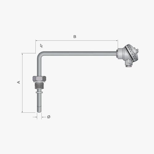 Sonde de température Pt100 - 622 - MESEL S.L - Pt1000 / thermocouple type J / thermocouple type K