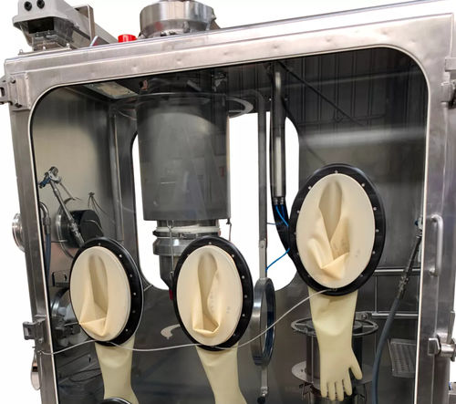 Boîte à gants de confinement - De Dietrich - pour l'industrie pharmaceutique / en inox 304