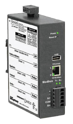 Passerelle de communication - BASgatewayLX - Contemporary Control Systems - Ethernet / TCP / IP