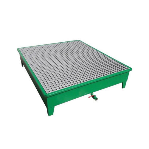 Palette de rétention 2 fûts - 60009623 - IST Safety Ltd - en acier galvanisé / empilable