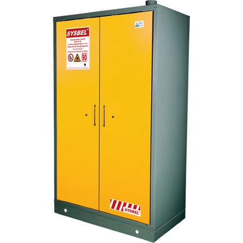 Armoire de stockage - SYSBEL - IST Safety Ltd - encastrable / à porte / en acier