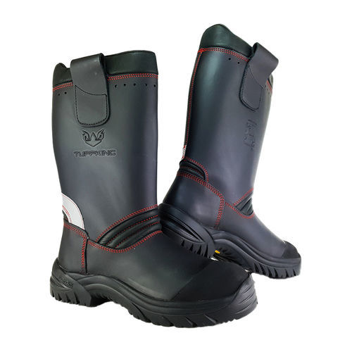 Bottes de sécurité à usage industriel - IST Safety Ltd - antidérapante / en cuir / en nitrile
