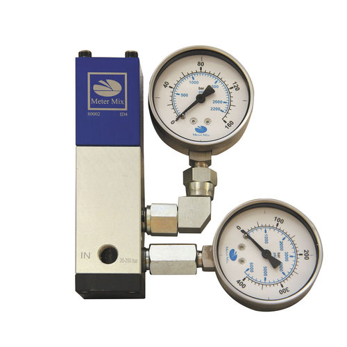 Régulateur de pression pour huile - 100281 series - Meter Mix Systems Ltd. - à piston / mono-étagé / industriel
