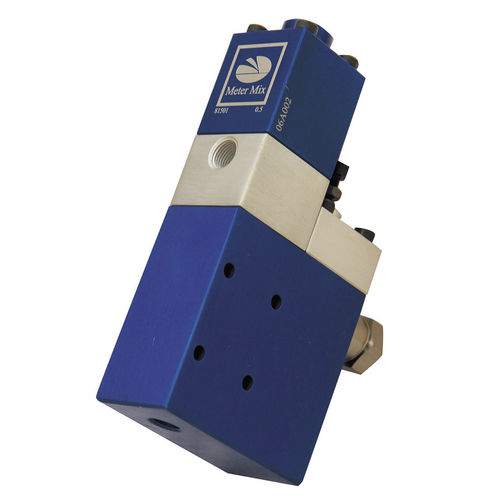 Valve de dosage de précision - 100281 series - Meter Mix Systems Ltd. - pour graisse / pour huile