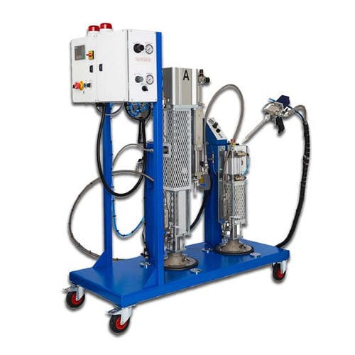 Doseur-mélangeur pour résine époxy - PasteShot 20 series - Meter Mix Systems Ltd. - de résine haute viscosité / de résine silicone / colle méthacrylate (MMA)