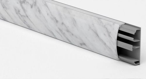 Goulotte de câblage - 75 x 25 mm , 2 m | NEW FINISHES Series - CANALPLAST - en PVC / moulure et plinthe