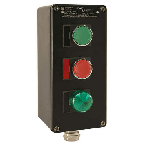 Boîte à boutons start/stop - XAWF series - Ex-Tech - à 2 boutons / IP65 / IP66