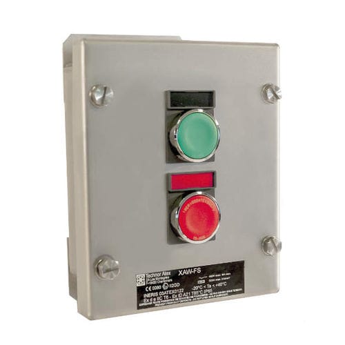 Boîte à boutons start/stop - XAWFS series - Ex-Tech - à 2 boutons / IP65 / IP66