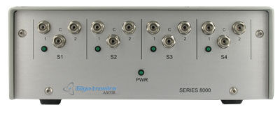 Commutateur réseau 12 ports - 8900 series - Giga-tronics Incorporated - de fibre optique / industriel