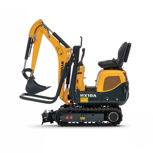 Mini pelle - HX10A - HYUNDAI HEAYY INDUSTRIES - sur chenilles / diesel / pour chantier de construction