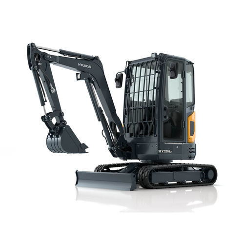 Mini pelle - HX25A Z - HYUNDAI HEAYY INDUSTRIES - sur chenilles / diesel / pour chantier de construction