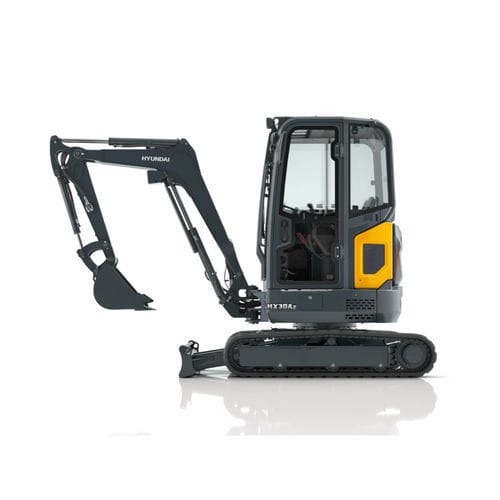 Mini pelle - HX30A Z - HYUNDAI HEAYY INDUSTRIES - sur chenilles / diesel / compacte
