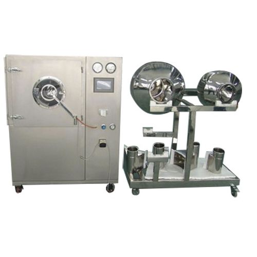 Coucheuse de laboratoire - BSGB-5F - Liaoyang bright shine pharmaceutical machinery - pour revêtement de films / pour applications pharmaceutiques / pour cachets