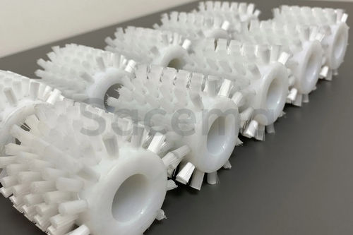 Rouleau brosse cylindrique - CEPILLOS SACEMA - de manutention / pour convoyage / en plastique